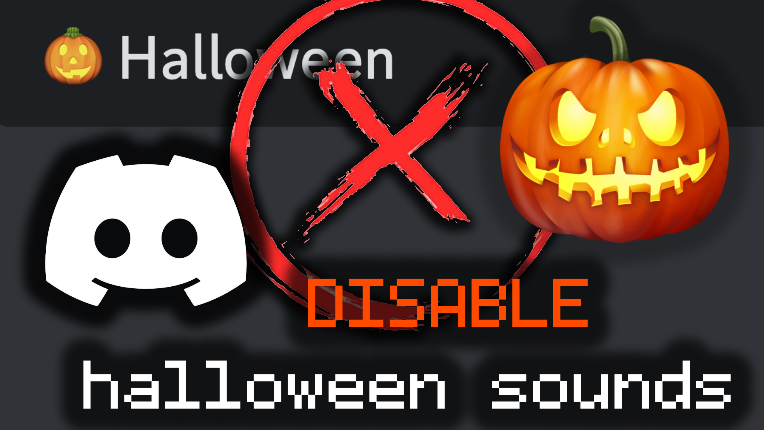 how to disable halloween sounds